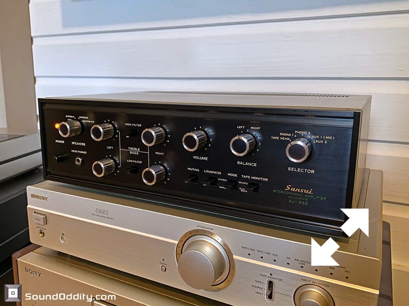 Sansui AU-555